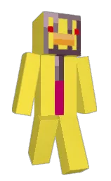 starship and eggplant Minecraft skin — Slim model — first worn by IndigoSilver08