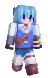 Slim Minecraft skin