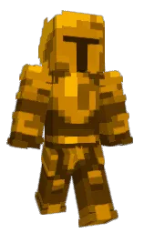 selective yellow and brown Minecraft skin — Classic model