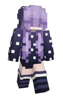 Front of Mezunah's skin