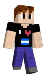 Shiggit's Minecraft skin wearing the MCC 15th Year cape