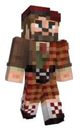 dark tan and potters clay Minecraft skin — Classic model