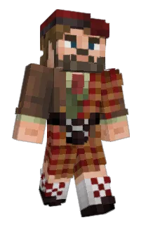 Front of Minecraft skin