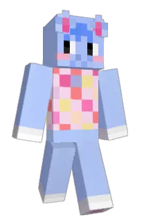 Front of Roni's skin