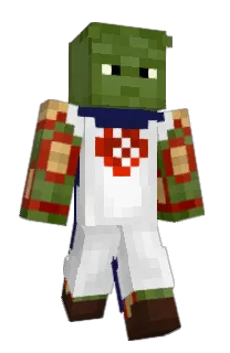 Front of Minecraft skin