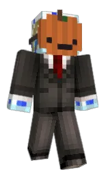 Pumpkin_Spice23's Minecraft skin wearing the Twisted cape