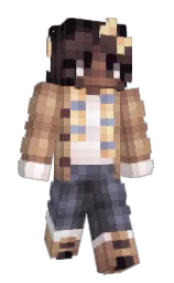 brandy rose and thunder Minecraft skin — Classic model — first worn by Ghost_game12