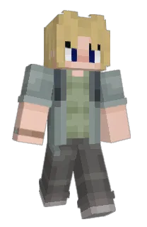 Front of CraftW1zard's skin