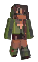 Slim Minecraft skin