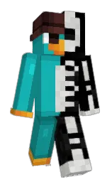 java and black Minecraft skin — Classic model
