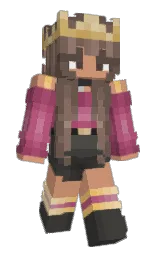 itskarlita's Minecraft skin wearing the Pan cape