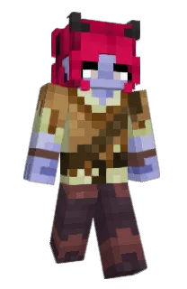 Front of Brairi's skin