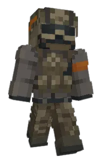 Front of Minecraft skin