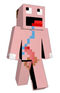 Front of Minecraft skin