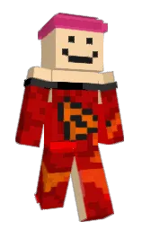 navajo white and milano red Minecraft skin — Classic model — first worn by chimboconestuche