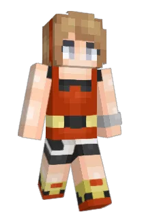 Front of Minecraft skin