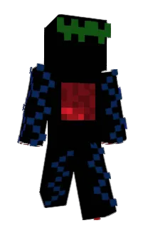 Front of Upcastwolf's skin
