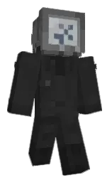 mine shaft and cod gray Minecraft skin — Slim model