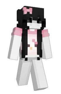Front of luvany's skin