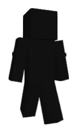 cod gray and black Minecraft skin — Classic model — first worn by EmberEssays