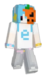 malibu and white Minecraft skin — Slim model — first worn by cvxzcz