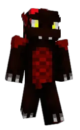 Crimson_CNS's Minecraft skin wearing the 15th Anniversary cape