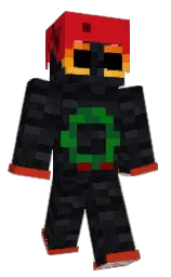 QueenKingBM's Minecraft skin wearing the Pan cape