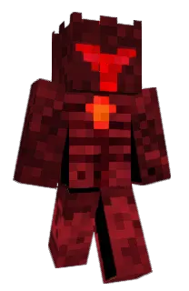 Front of Rysist's skin