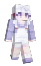 P1NKP0N9's Minecraft skin wearing the Aurora cape