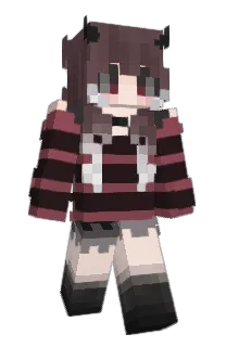 Front of MaskedRei's skin
