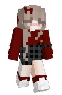 Front of Sheelie's skin