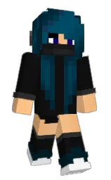 Kyaeh's Minecraft skin wearing the Twisted cape
