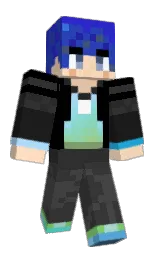 black and negroni Minecraft skin — Classic model