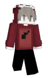 black and crown of thorns Minecraft skin — Slim model — first worn by uhzi