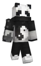 The__ExO's Minecraft skin wearing the Purple Heart cape