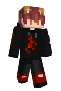 f0xbrained Minecraft avatar full body