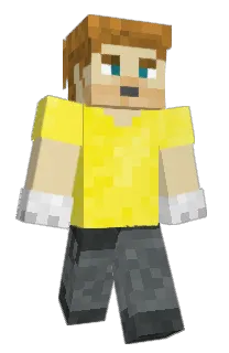 Front of iShockMC's skin