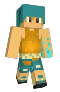 Front of Minecraft skin