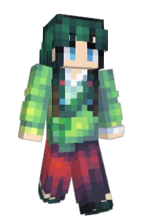 Front of dNelle's skin