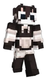 Minecraft-Skin in cod gray und cocoa brown — Modell: Klassisch — zuerst getragen von MOLIFY