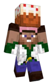 Front of Minecraft skin