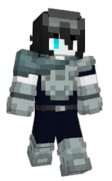 ebony and sirocco Minecraft skin — Classic model — first worn by BY0H4ZZ1RD