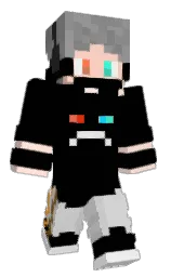 Chilly_Chen's Minecraft skin wearing the 15th Anniversary cape