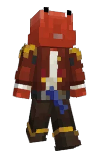 Front of Minecraft skin