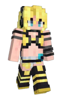 CNFN's Minecraft skin