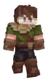 cocoa bean and quincy Minecraft skin — Classic model — first worn by nhsr