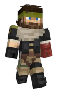 Front of iNam's skin