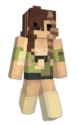 Slim Minecraft skin