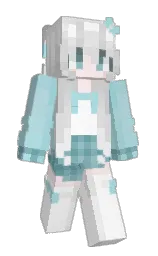 ziggurat and white Minecraft skin — Slim model