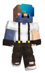 english walnut and alabaster Minecraft skin — Classic model — first worn by Mrq2010